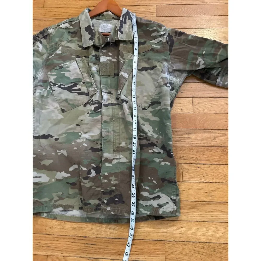 US Army OCP Multicam Combat Jacket Medium Long Military Tactical Field Coat